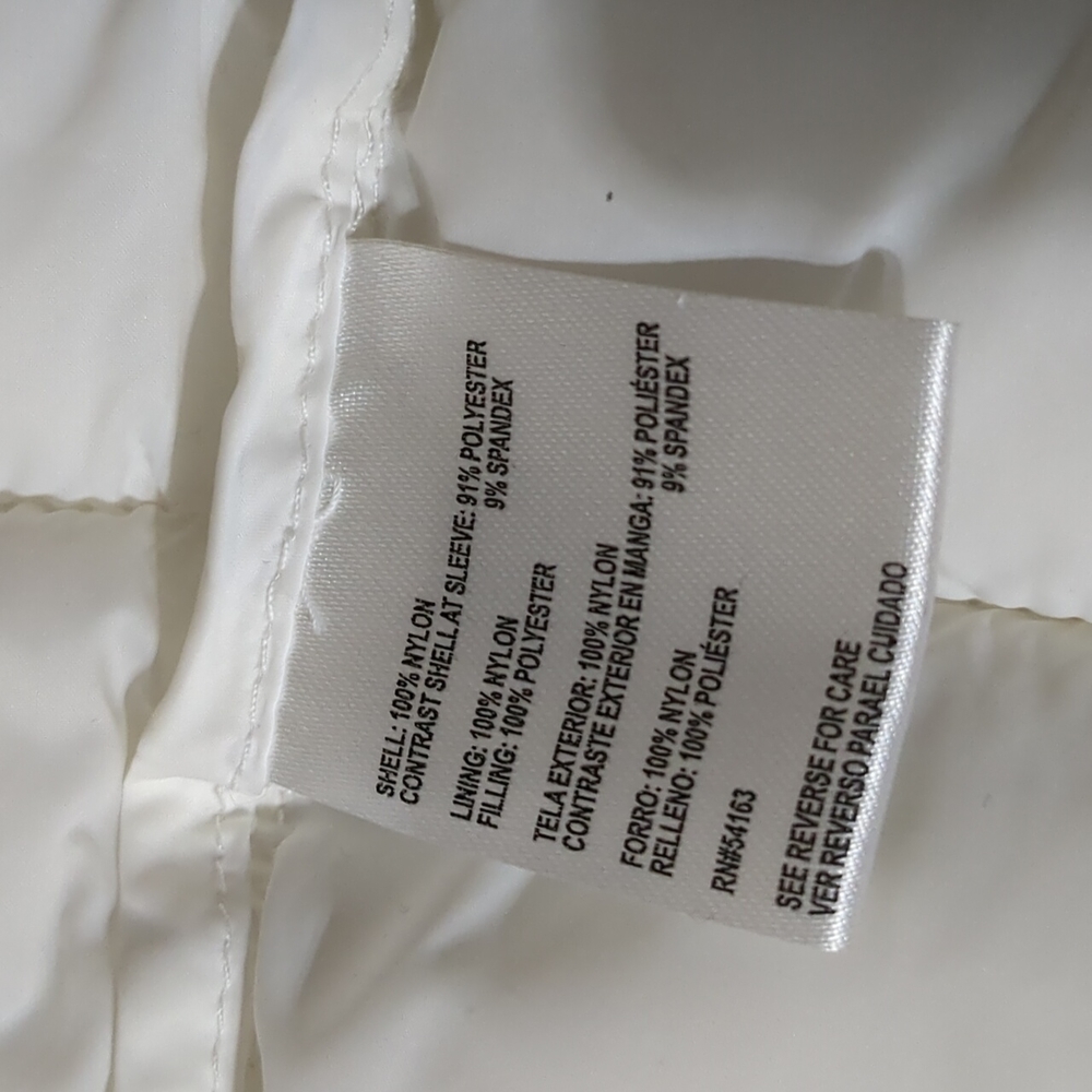 Tommy Hilfiger, packable lightweight hooded puffer jacket women M - Picture 4 of 14